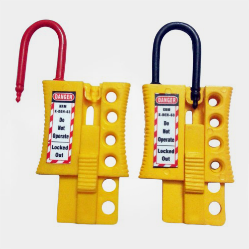 Di-Electric Hasp Having 4 Holes Di-Electric Hasp Having 4 Holes